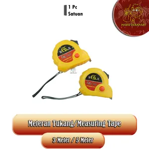 [Satuan] Meteran Tukang Panjang 3-5M / Tape Measure 3-5 Meter