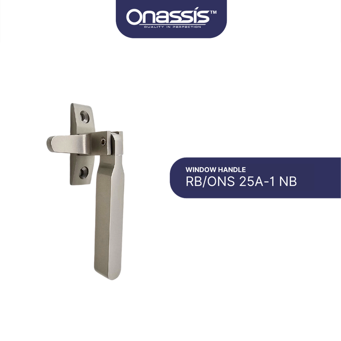 Gambar Onassis Handle Jendela RB/ONS 25A-1 NB Baja Zinc Alloy Untuk Jendela Kayu Warna NB dari ONASSIS BELLUCCI OFFICIAL Kota Tangerang Tokopedia