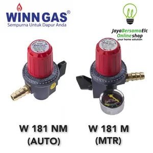 Kepala Gas / Regulator Winn Gas Putar High Pressure W 181 NM / W 181 M