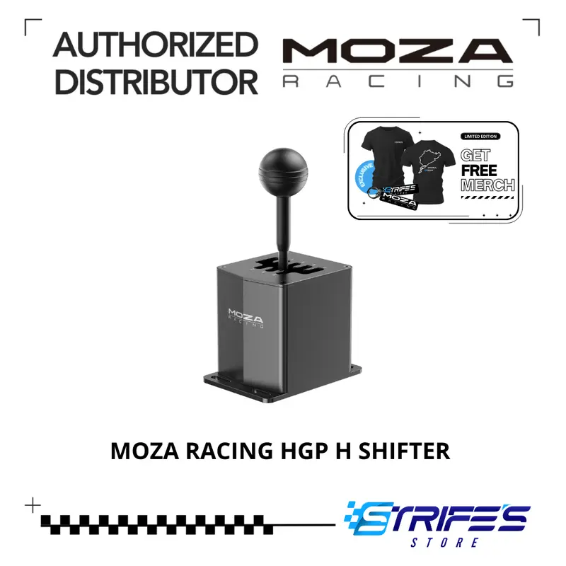 Moza Racing HGP Shifter+Table Clamp No Thrustmaster TH8A TH8S Fanatec 0