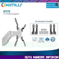Gambar Oximus EV75 - Vesa Mount Adapter Kit | Vesa Extender 75 - 100 To 200mm - Black Edition  dari Duta Mandiri Infokom Kota Administrasi Jakarta Pusat 1 Tokopedia