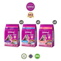 Gambar WHISKAS Makanan Kucing Kering Junior 1.1kg - Isi 2 - Ocean Fish dari Whiskas Indonesia Kota Tangerang 1 Tokopedia