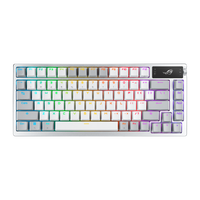 Gambar ASUS ROG Azoth 75 Moonlight White Wireless DIY Custom Gaming Keyboard dari Techno Computer Bali Kota Denpasar 2 Tokopedia