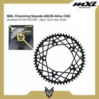 Gambar MXL Chainring Sepeda AS230 Spider 52T-58T Alloy MTB RoadBike Sprocket Gir Depan - Black, 52T dari MXL Sports Indonesia Kota Administrasi Jakarta Selatan 2 Tokopedia