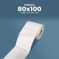 Gambar Kertas Label Thermal Uk. 80x100 mm Isi 300 Stiker Resi 80 x 100 dari CODESHOP JAKARTA Kota Administrasi Jakarta Pusat 3 Tokopedia
