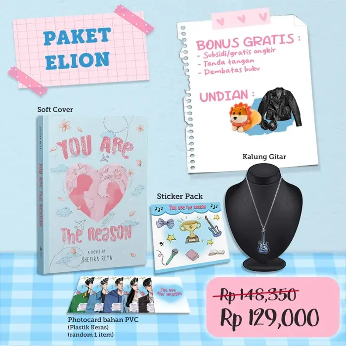 Gambar PRE ORDER Buku Novel - You Are The Reason - Akad - Bumifiksi - ELIONAYA dari BumifiksiJogjakarta Kab. Sleman 4 Tokopedia