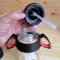 Gambar BOTOL MINUM ANAK BPA FREE HC-5307 MAX HOME RED BLACK - Merah dari Ollahomeliving Kota Bogor 3 Tokopedia