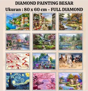 diamond painting full round BESAR 80x60 cm
