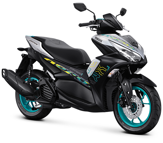 Gambar Yamaha All New Aerox (OTR Jadetabek) - Sumber Mas Motor - cyan/silver dari Yamaha Sumbermas Jakarta Selatan 5 Tokopedia