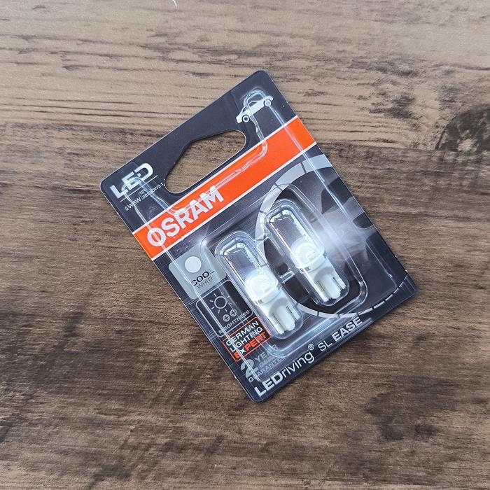 Gambar BOHLAM LAMPU SENJA T10 PUTIH LED OSRAM GERMAN COOL WHITE 12V W5W 2825DW dari Lestari Motor 2 Kota Administrasi Jakarta Barat Tokopedia