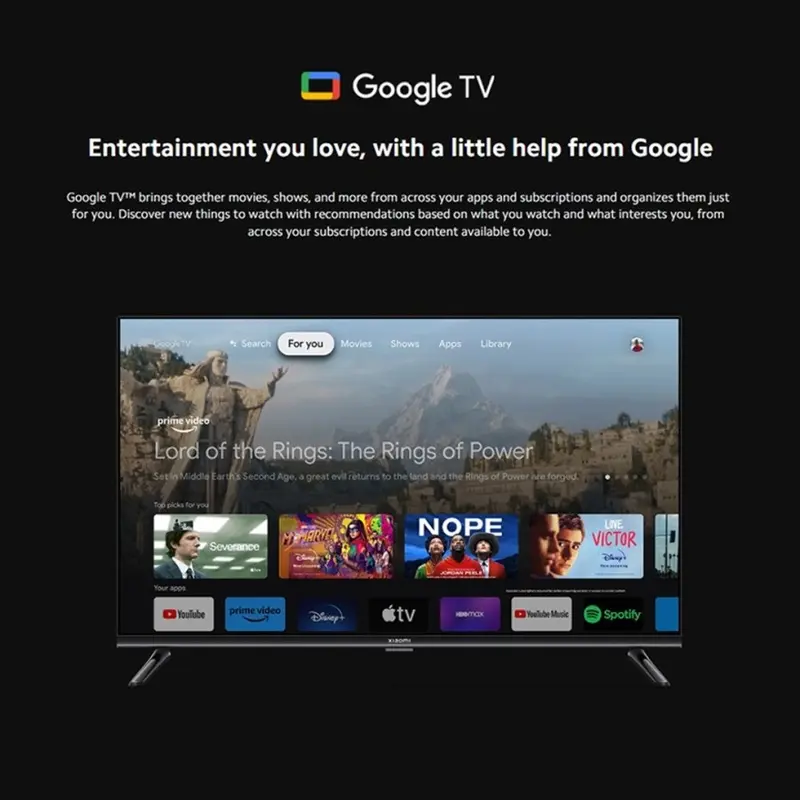 Xiaomi Android GTV 32 Inch A PRO HD Garansi Resmi 3