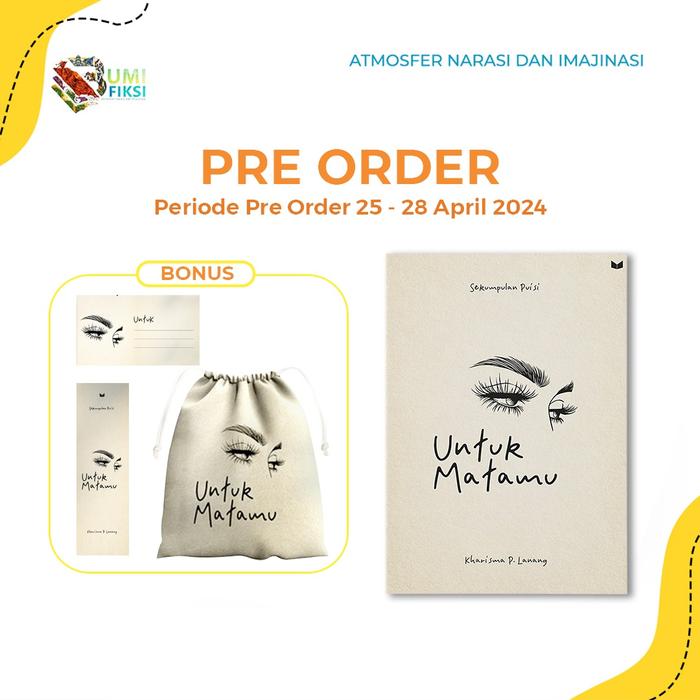 Gambar Pre Order Buku Untuk Matamu ( New Cover ) - By kharisma p lanang Mediakita - Bumi Fiksi dari Bumi Fiksi Makassar Kota Makassar Tokopedia