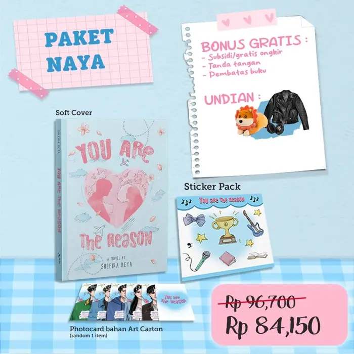 Gambar PRE ORDER Buku Novel - You Are The Reason - Akad - Bumifiksi - ELIONAYA dari BumifiksiJogjakarta Kab. Sleman 5 Tokopedia
