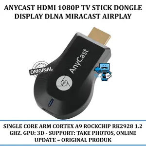 AnyCast HDMI 1080P TV Stick Dongle display DLNA Miracast Airplay