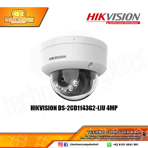 Gambar DS-2CD1143G2-LIU - HIKVISION IP CAMERA 4MP DOME DUAL LIGHT AUDIO dari Techno Computer Bali Kota Denpasar Tokopedia