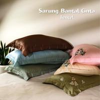 Gambar Sarung Bantal Cinta 50x100 Serat Bambu Organic Sutra Lyocell Polos - Silver dari SoulmateBedsheet Kota Administrasi Jakarta Timur 1 Tokopedia