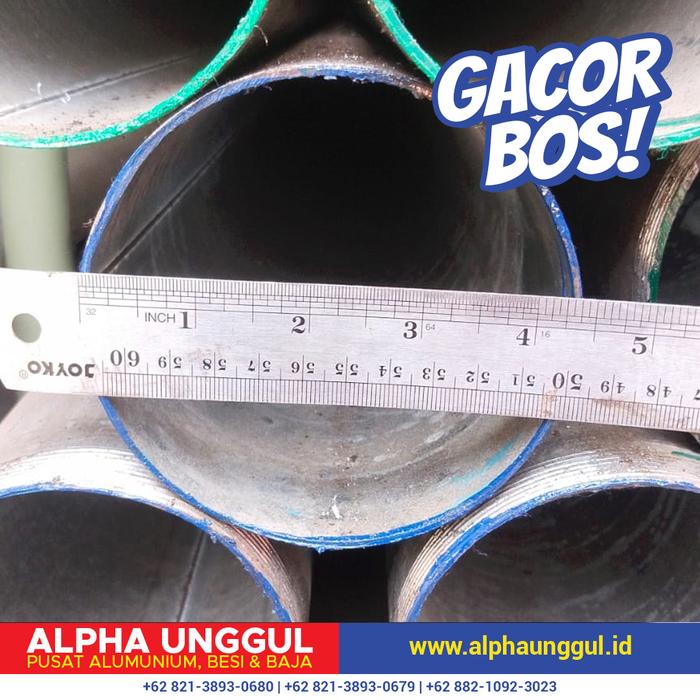 Jual Pipa Besi 4 inch 6 meter - 1.8 - Kota Bekasi - Mitra Besi Bekasi ...