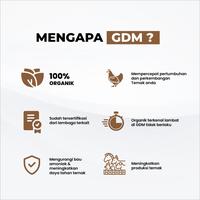 Gambar GDM Suplemen OrganiK Cair Untuk Peternakan Ukuran 5Liter dari GDM Organic Kota Surabaya 3 Tokopedia