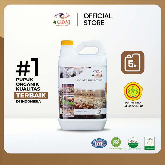 Gambar GDM Suplemen OrganiK Cair Untuk Peternakan Ukuran 5Liter dari GDM Organic Kota Surabaya Tokopedia