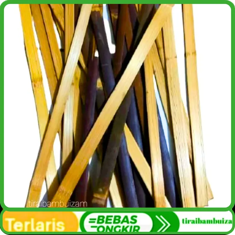 Batang bambu,bilah bambu,untuk pagar tanaman,kerajinan tangan 0