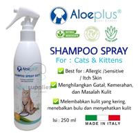 Gambar Shampoo Jamur Kucing AloePlus SHAMPOO SPRAY Anti Gatal Jamur Alergi dari Pet Supplies Jakarta Kota Administrasi Jakarta Barat 1 Tokopedia