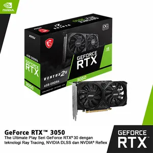 VGA MSI GeForce RTX 3050 VENTUS 2X 6G OC | RTX3050 6GB GDDR6
