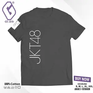 kaos distro jkt 48 / kaos baju girl band jkt48