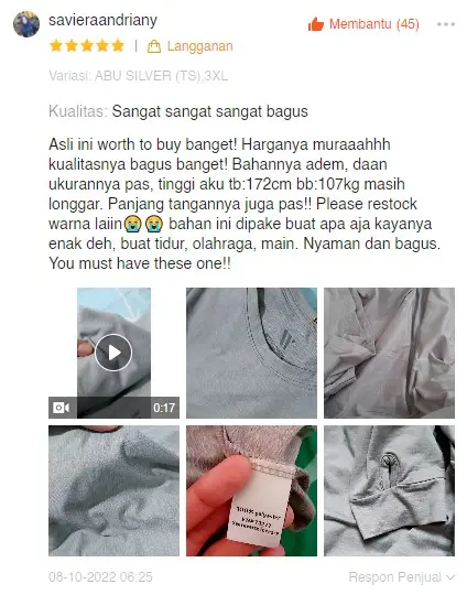 WYLOZ Baju Kaos Olahraga Panjang Dry Fit Lari Sport Export Wanita Pink 8