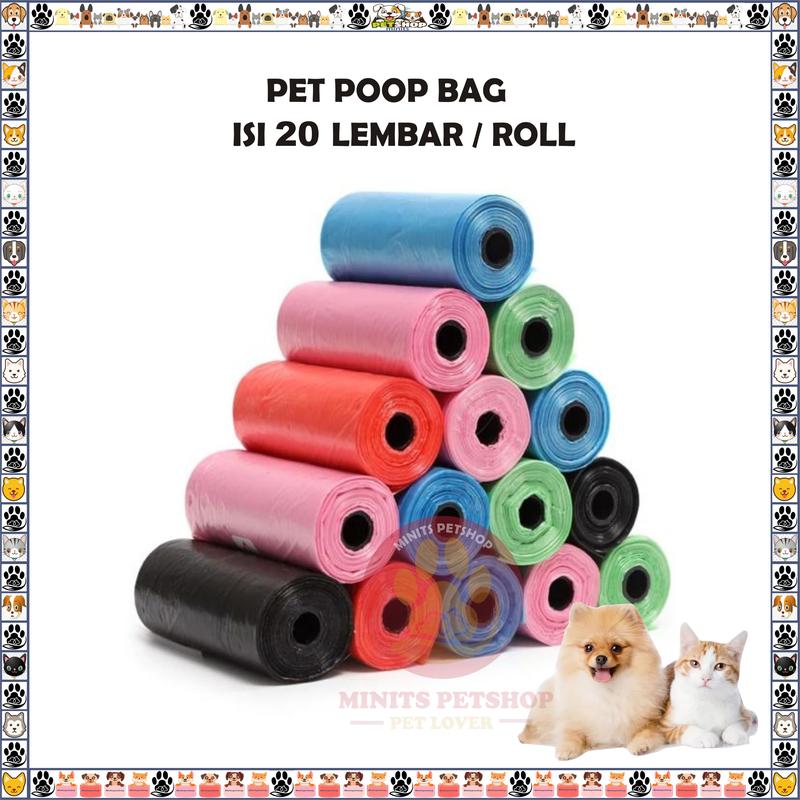 Minits | Pet poop bag organik isi 20 lembar untuk anabul anjing - Shop ...