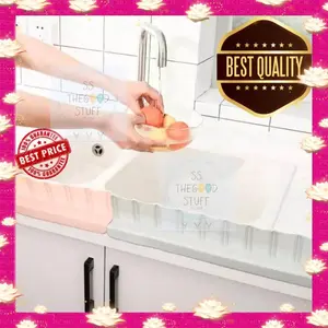 Sink Silicone Water Splash / Papan Silikon Penahan Air Cipratan Anti