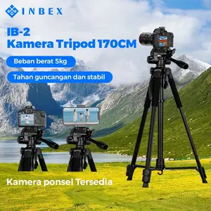 INBEX 170CM Kamera Tripod IB-2 bluetooth remote Tongsis Tripod