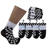 Gambar Kaos Kaki Pria/Wanita Motif Catur Pendek Hitam Putih Bahan Nilon dari Ad sock Kota Bekasi 5 Tokopedia