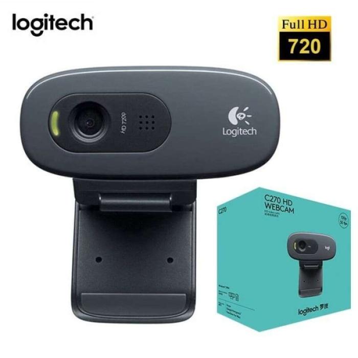 Gambar Logitech WebCam C270 HD Original Garansi Resmi dari Fennec PC Kab. Tangerang Tokopedia