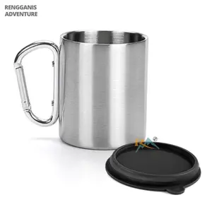 Gelas Mug Carabiner Camping Outdoor