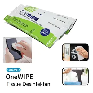 One Wipe Desinfectan Onemed Tisu Disinfektan Box/50 pcs