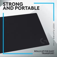 Gambar LOGITECH G240 Mousepad Gaming Rubber Base No Slip 280mmx340mmx1mm dari Click & Go Tokopedia Kota Bandung 4 Tokopedia