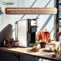 Gambar Cafeler Mesin Kopi Multi Kapsul 3IN1 / Capsule Coffee Maker 19Bar - SILVER dari Cafeler Kota Administrasi Jakarta Utara 5 Tokopedia