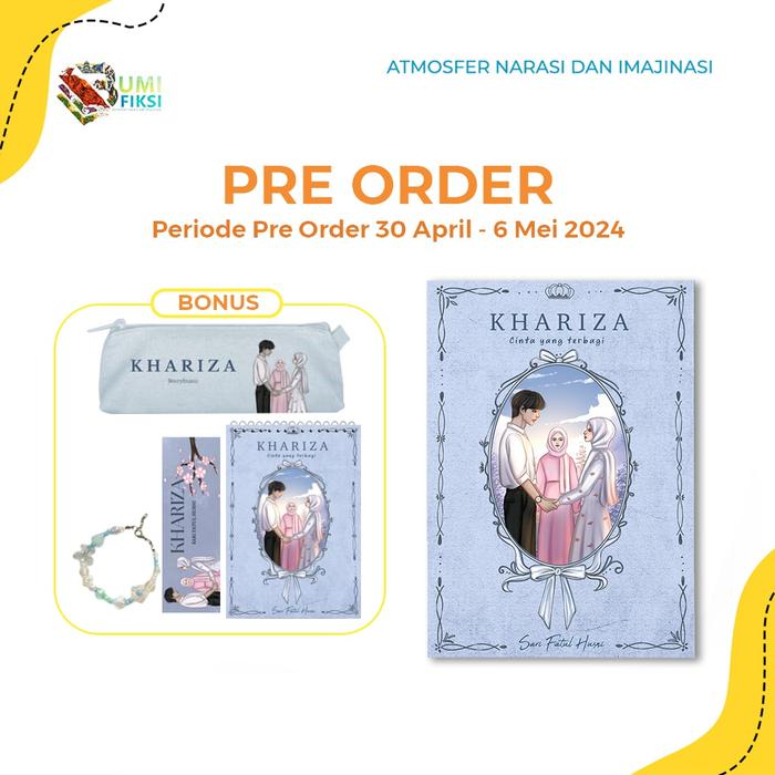 Gambar Buku Novel Khariza : Cinta Yang Terbagi Bumi Fiksi dari bumifiksijakarta Jakarta Selatan Tokopedia