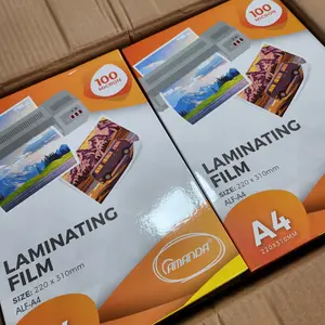 LAMINATING FILM AMANDA A4 PLASTIK LAMINATING MURAH KUALITAS IMPORT 100 MICRON