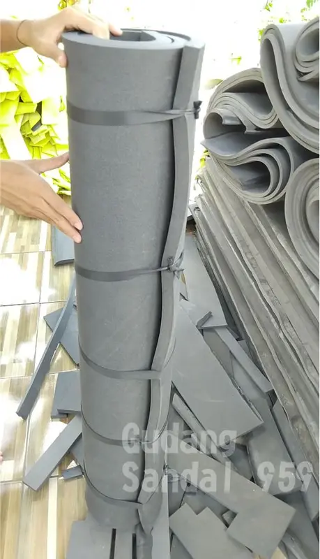 SPON ATI TEBAL 1 CM WARNA HITAM LEBAR 60CM X PANJANG 120CM 4