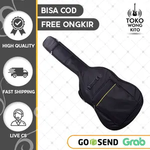 Tas gitar tahan air 40/41 inch kapas Tas gitar