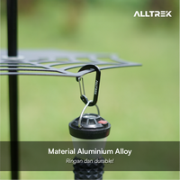 Gambar ALLTREK Aksesoris Carabiner Outdoor C42 4PCS Multifungsi D Shape Basic - Black dari ALLTREK OFFICIAL STORE Kota Administrasi Jakarta Barat 2 Tokopedia