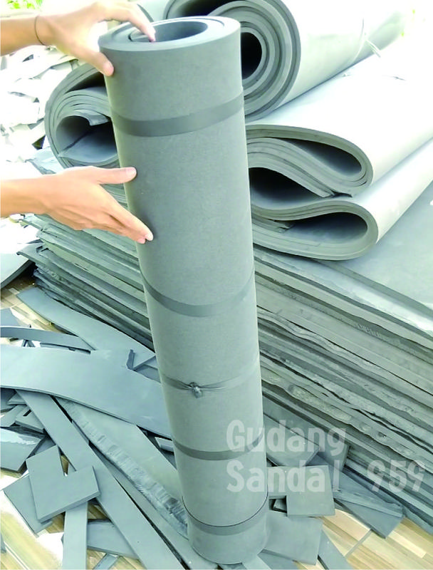 SPON ATI TEBAL 1 CM WARNA HITAM LEBAR 60CM X PANJANG 120CM 3