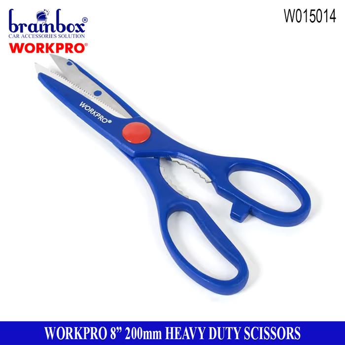 Gambar Workpro W015014 Gunting 8inch 200mm Heavy Duty Scissors dari Brainbox Car and Home Kota Batam Tokopedia