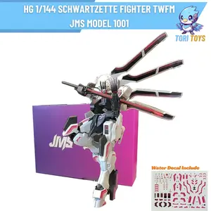 HG 1/144 Schwarzette Fighter Witch From Mercury JMS Model Kit Robot