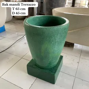 Bak mandi Terrazzo tipe  Uin hijau