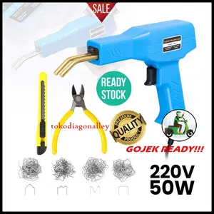 Alat Solder Plastik Bemper Stapler Plastik Las Bemper Mobil Las Plastik Bemper Las Slebor Motor Solder Plastik Las Kendaraan Automotive Plastic Welding 250V 50W