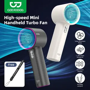 GOOJODOQ GFS001 Turbo High Speed Fan Portable Handheld Kipas Brushless