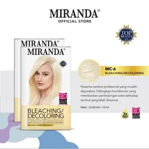 MIRANDA HAIR COLOR BLEACHING