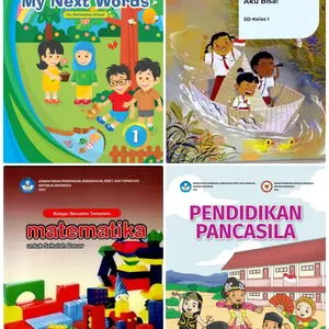 BUKU PAKET KELAS 1 SD KURIKULUM MERDEKA PENERBIT KEMENDIKBUD (BARU + ORIGINAL 100%)